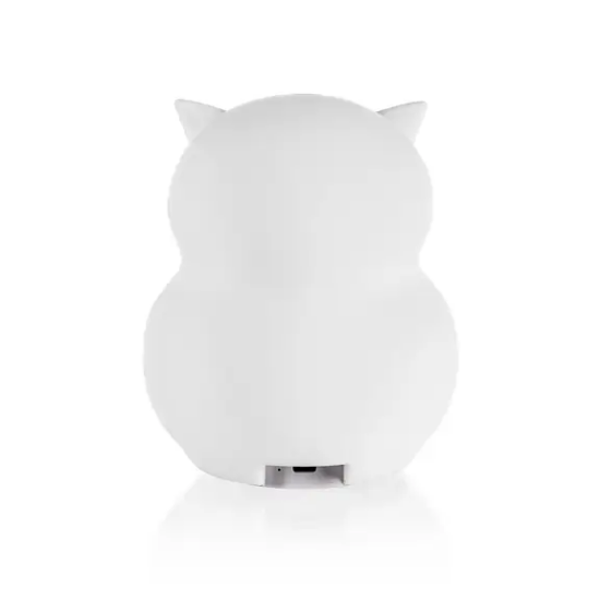 Slika Zopa silikonska LED noćna lampica s glazbom – veličina L Owl