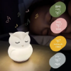 Slika Zopa silikonska LED noćna lampica s glazbom – veličina L Owl