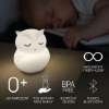 Slika Silikonska LED noćna lampica s glazbom – veličina L Rabbit Zopa 