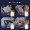 Slika Silikonska LED noćna lampica s glazbom – veličina L Rabbit Zopa 
