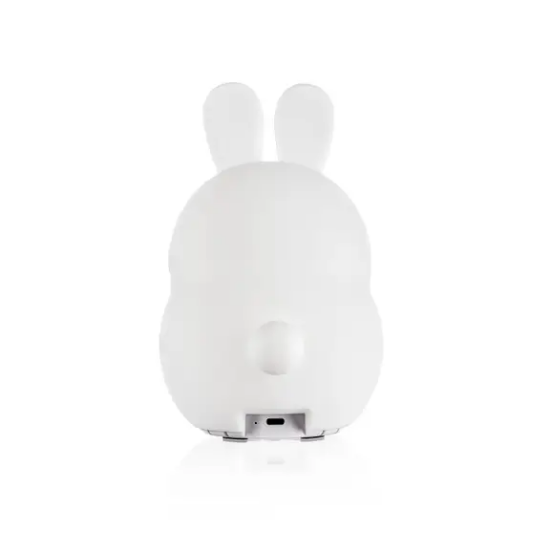 Slika Silikonska LED noćna lampica s glazbom – veličina L Rabbit Zopa 