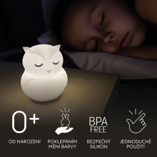 Slika Silikonska LED noćna lampica – veličina M Rabbit Zopa 