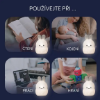 Slika Silikonska LED noćna lampica – veličina M Rabbit Zopa 