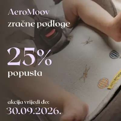 25% popusta na AeroMoov zračne podloge 