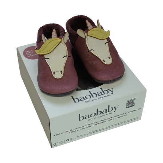 Slika Mekane dječje cipelice, Klasične , Dreamy unicorn, S Baobaby