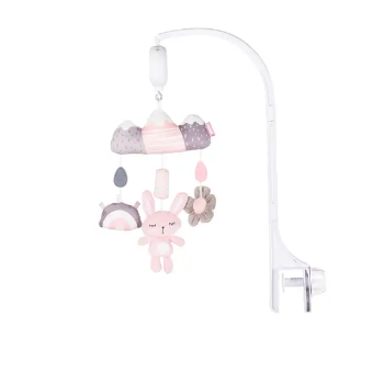 Slika Glazbeni vrtuljak za krevetić Sleeping Rabbit Pink - Chipolino