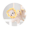 Slika Glazbeni vrtuljak za krevetić s projektorom Lion & Friends Beige - Chipolino