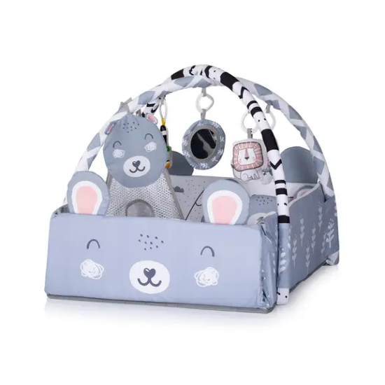 Slika Edukativni centar za igru s lopticama FUN ZONE Grey - Chipolino