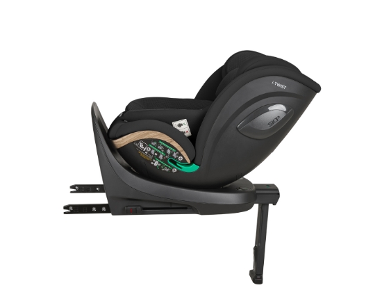 Slika Autosjedalica i-Twist i-Size 2026, Grupa 0+, 1, 2, 3 (0-36 kg) (40-150 cm) - Black Kikka Boo 