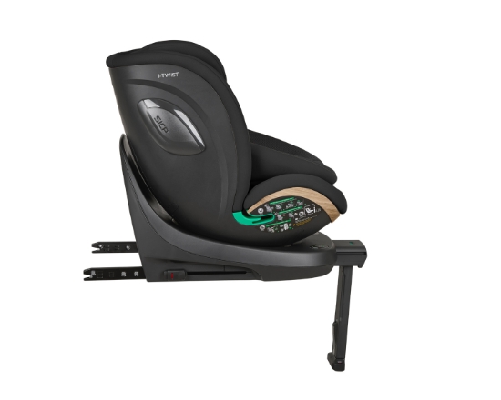 Slika Autosjedalica i-Twist i-Size 2026, Grupa 0+, 1, 2, 3 (0-36 kg) (40-150 cm) - Black Kikka Boo 