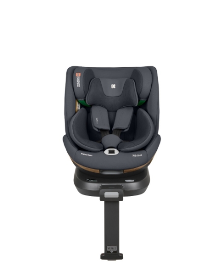 Slika Autosjedalica i-Twist i-Size 2026, Grupa 0+, 1, 2, 3 (0-36 kg) (40-150 cm) - Grey Kikka Boo