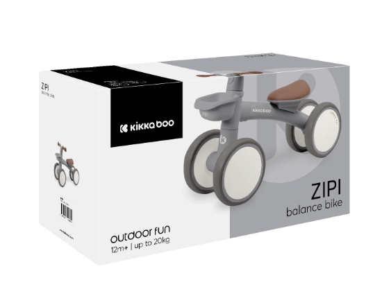 Slika  Bicikl Zipi - Grey Kikka Boo
