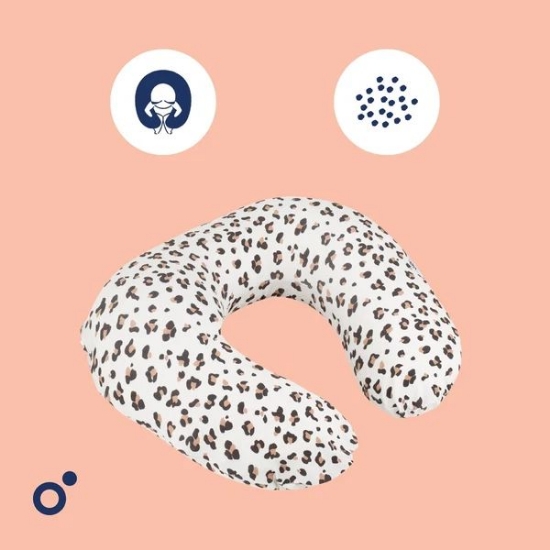 Slika Jastuk za dojenje, Leopard Cream - Doomoo