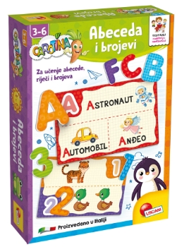 Slika Abeceda i brojevi HR100439 LISCIANI 