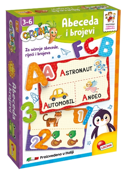 Slika Abeceda i brojevi HR100439 LISCIANI 