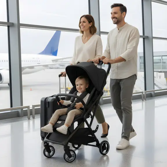 Slika Dječja kolica Fly N Care Black - Hauck