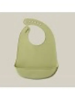 Slika Silikonski podbradak za bebe - Olive Green InterBaby 