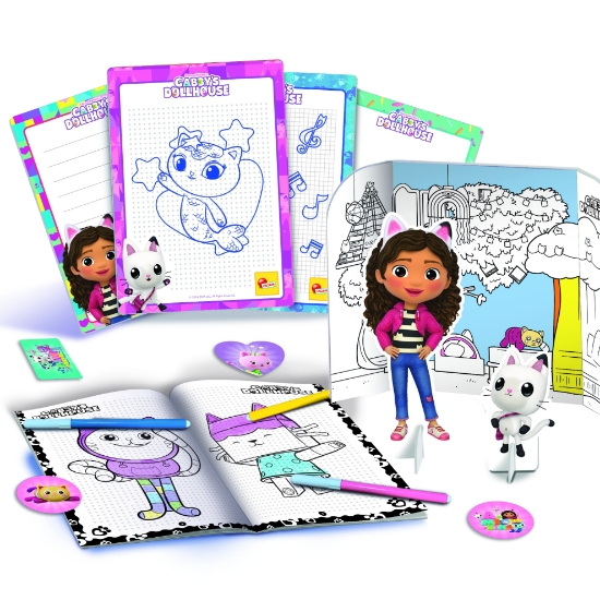 Slika LISCIANI Gabby's Dollhouse ruksak sa setom za crtanje 106288