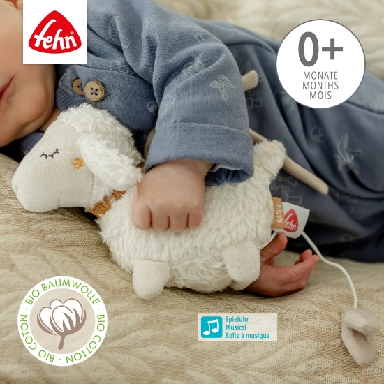Slika Glazbena igračka ovčica, Natur Sheep 046014 FEHN 