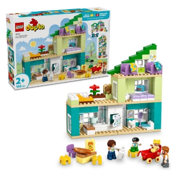 Slika LEGO® DUPLO® 10470 Moderna obiteljska kuća 3-u-1 s figurama