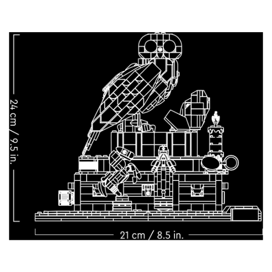 Slika LEGO® HARRY POTTER™ 76466 Kamen mudraca™ – kolekcionarsko izdanje