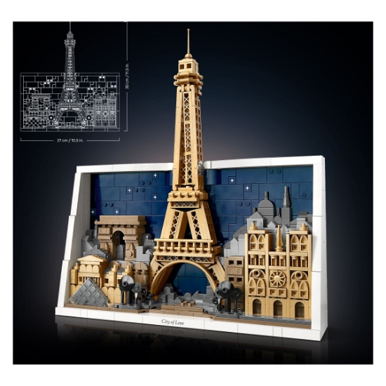 Slika LEGO® ARCHITECTURE 21064 Pariz, grad ljubavi