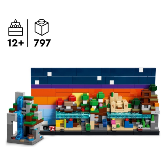 Slika LEGO® MINECRAFT® 21589 Mali biomi