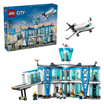 Slika LEGO® CITY 60502 Zračna luka i zrakoplov