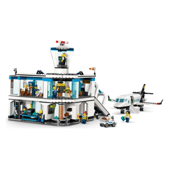 Slika LEGO® CITY 60502 Zračna luka i zrakoplov