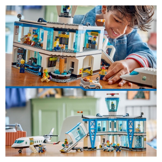 Slika LEGO® CITY 60502 Zračna luka i zrakoplov