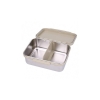 Slika Inox kutija za užinu s 2 pretinca - Nostalgia Beige Kidzroom 