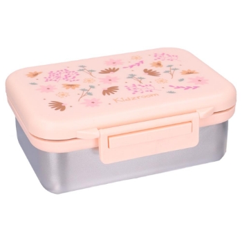 Slika Inox kutija za užinu s 2 pretinca - Enchanted Memories Pink Kidzroom 