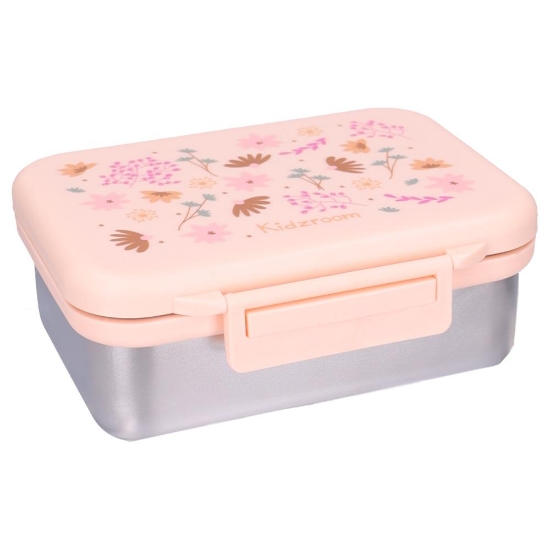 Slika Inox kutija za užinu s 2 pretinca - Enchanted Memories Pink Kidzroom 
