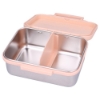 Slika Inox kutija za užinu s 2 pretinca - Enchanted Memories Pink Kidzroom 