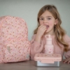 Slika Inox kutija za užinu s 2 pretinca - Enchanted Memories Pink Kidzroom 