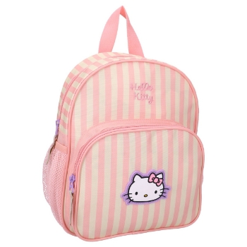 Slika Dječji ruksak Hello Kitty Super Stripes - Pink Kidzroom 