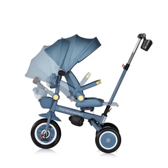 Slika Sklopivi tricikl Marathon Smart 360° Denim - Chipolino