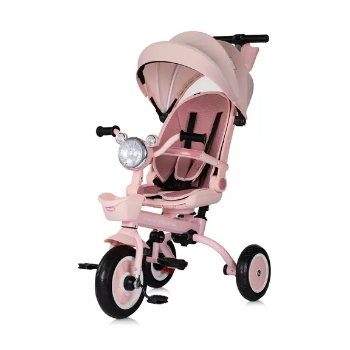 Slika Sklopivi tricikl Marathon Smart 360° Powder Pink - Chipolino