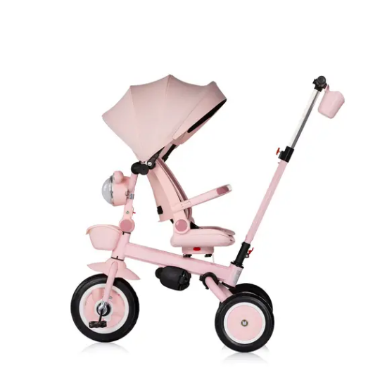 Slika Sklopivi tricikl Marathon Smart 360° Powder Pink - Chipolino