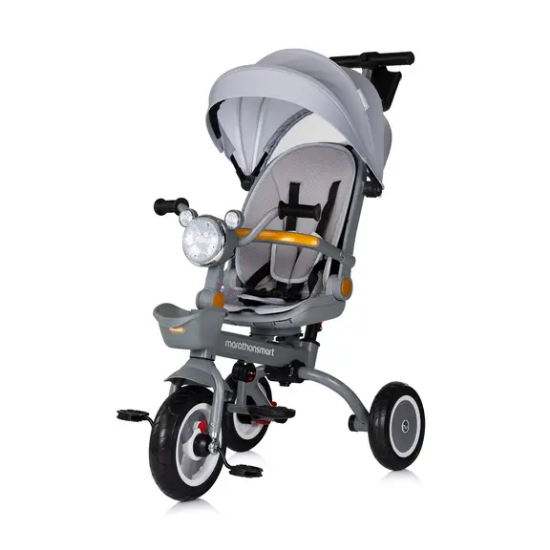 Slika Sklopivi tricikl Marathon Smart 360° Grey - Chipolino
