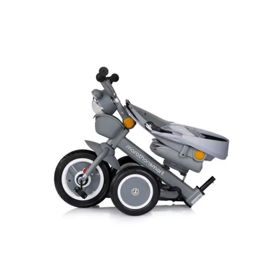 Slika Sklopivi tricikl Marathon Smart 360° Grey - Chipolino
