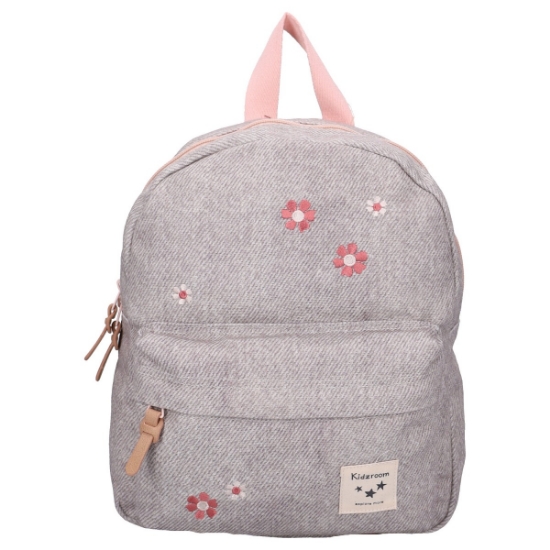 Slika Dječji ruksak Blossom and Bows - Grey Rose Kidzroom 
