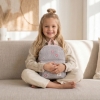 Slika Dječji ruksak Blossom and Bows - Grey Rose Kidzroom 