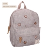 Slika Dječji ruksak Blossom and Bows - Teddy Bears Grey Jeans Kidzroom 