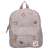 Slika Dječji ruksak Blossom and Bows - Teddy Bears Grey Jeans Kidzroom 