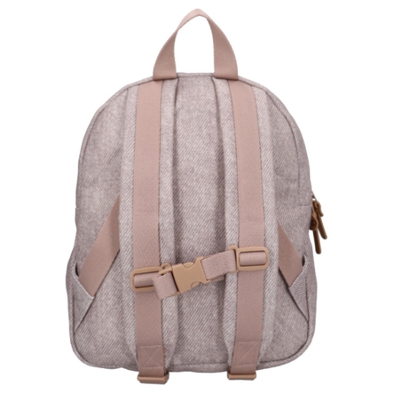 Slika Dječji ruksak Blossom and Bows - Teddy Bears Grey Jeans Kidzroom 