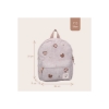 Slika Dječji ruksak Blossom and Bows - Teddy Bears Grey Jeans Kidzroom 