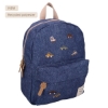 Slika Dječji ruksak Blossom and Bows - Cars Blue Jeans Kidzroom 