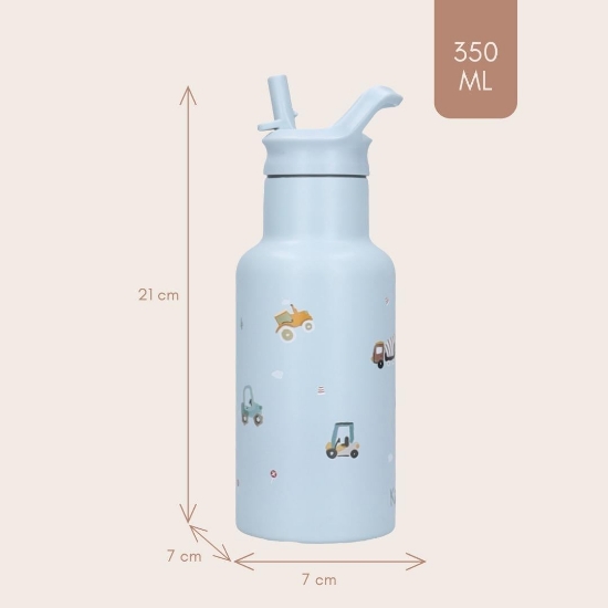 Slika Boca za vodu 350 ml - Little Story Blue Kidzroom 