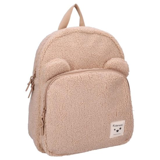 Slika Dječji ruksak Beary Excited - Beige Kidzroom 